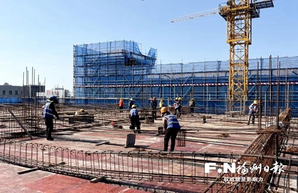 长乐万洋众创城项目建设招商两不误